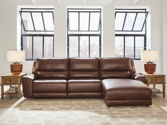 DeepWakes 3-Piece Reclining Sofa Chaise
