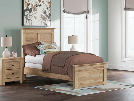 Makidern Twin Panel Bed