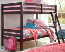 Load image into Gallery viewer, Halanton Twin/Twin Bunk Bed w/Ladder
