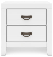 Load image into Gallery viewer, Binterglen Full Panel Bed with Mirrored Dresser and Nightstand
