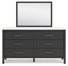 Load image into Gallery viewer, Cadmori King Upholstered Panel Bed with Mirrored Dresser, Chest and 2 Nightstands
