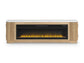 Camdill 80" TV Stand with Electric Fireplace