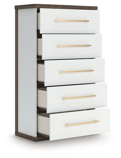 Kendanport Five Drawer Chest
