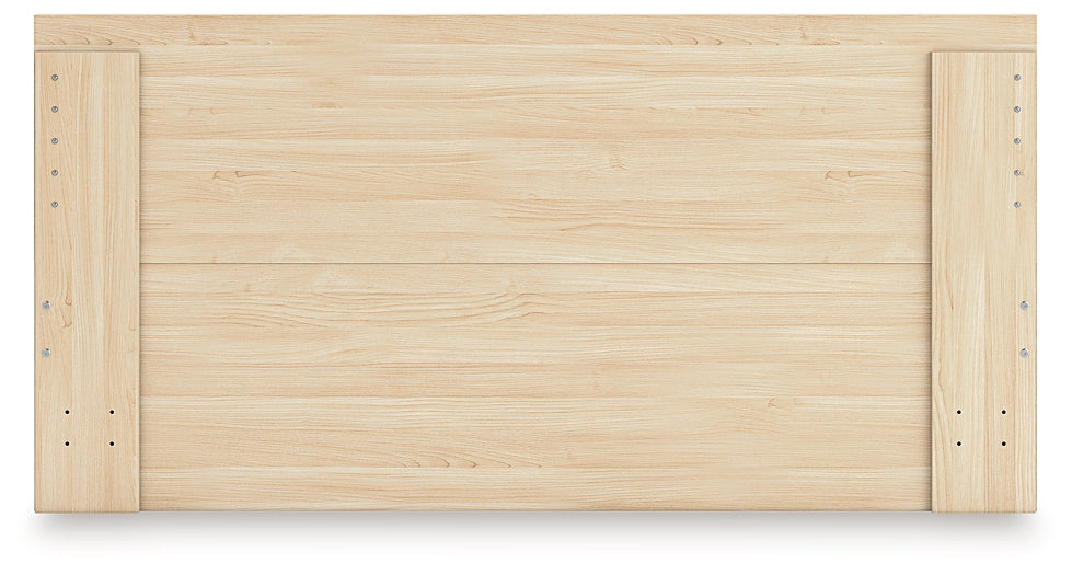 Onita King Panel Platform Bed with 2 Side Storage