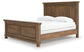 Feddinger California King Panel Bed with Mirrored Dresser