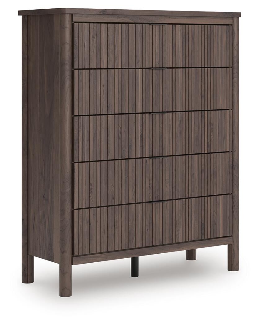 Pamytta Five Drawer Wide Chest