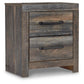 Drystan Queen Panel Bed with 4 Storage Drawers, Dresser, Mirror, Chest and Nightstand
