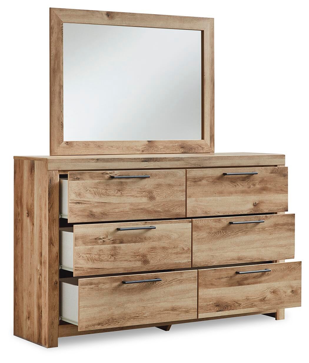 Hyanna King Panel Headboard, Dresser, Mirror, Chest and Nightstand