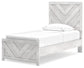 Cayboni Twin Panel Bed, Dresser, Mirror, Chest and Nightstand