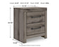 Graystorm Full Panel Storage Bed, Dresser, Mirror and Nightstand