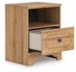 Aleaport Queen Panel Bed with Mirrored Dresser and Nightstand