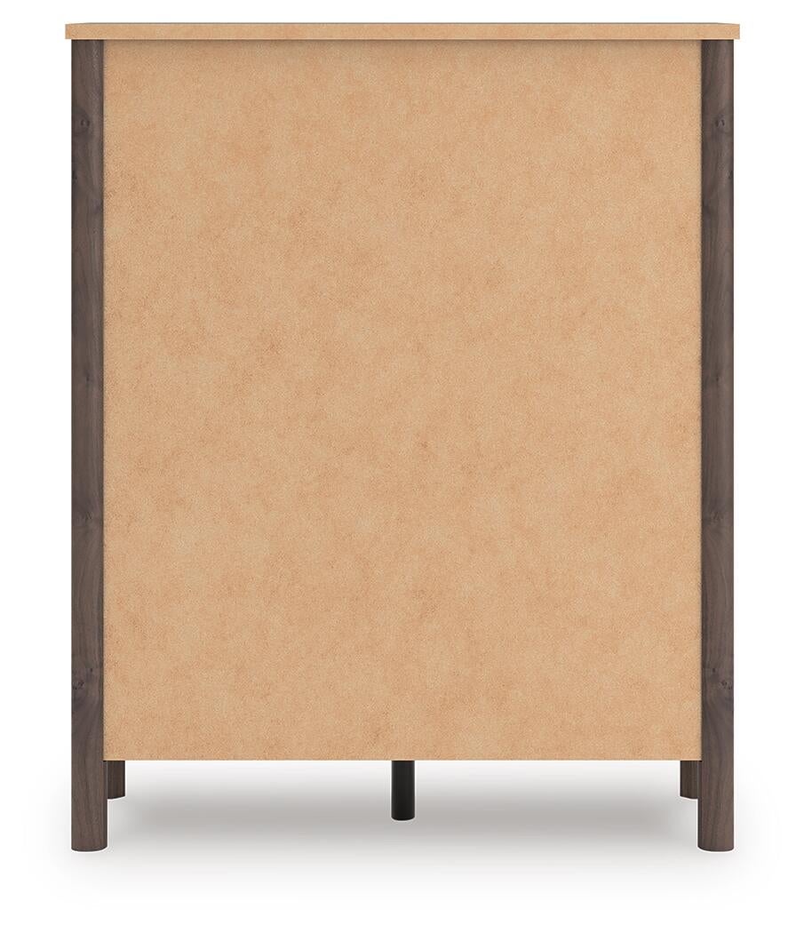Pamytta King Upholstered Panel Platform Bed, Dresser, Mirror, Chest and Nightstand