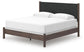 Pamytta King Upholstered Panel Bed, Dresser, Mirror, Chest and Nightstand