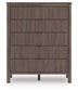 Pamytta Queen Panel Bed, Dresser, Mirror, Chest and Nightstand