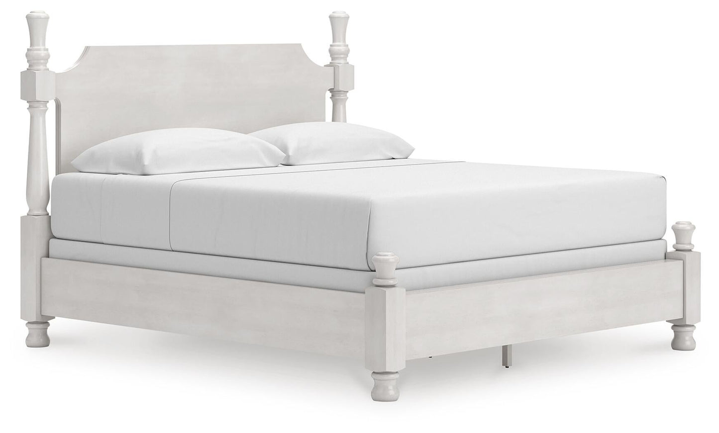 Rowlenstown King Poster Bed, Dresser and Mirror