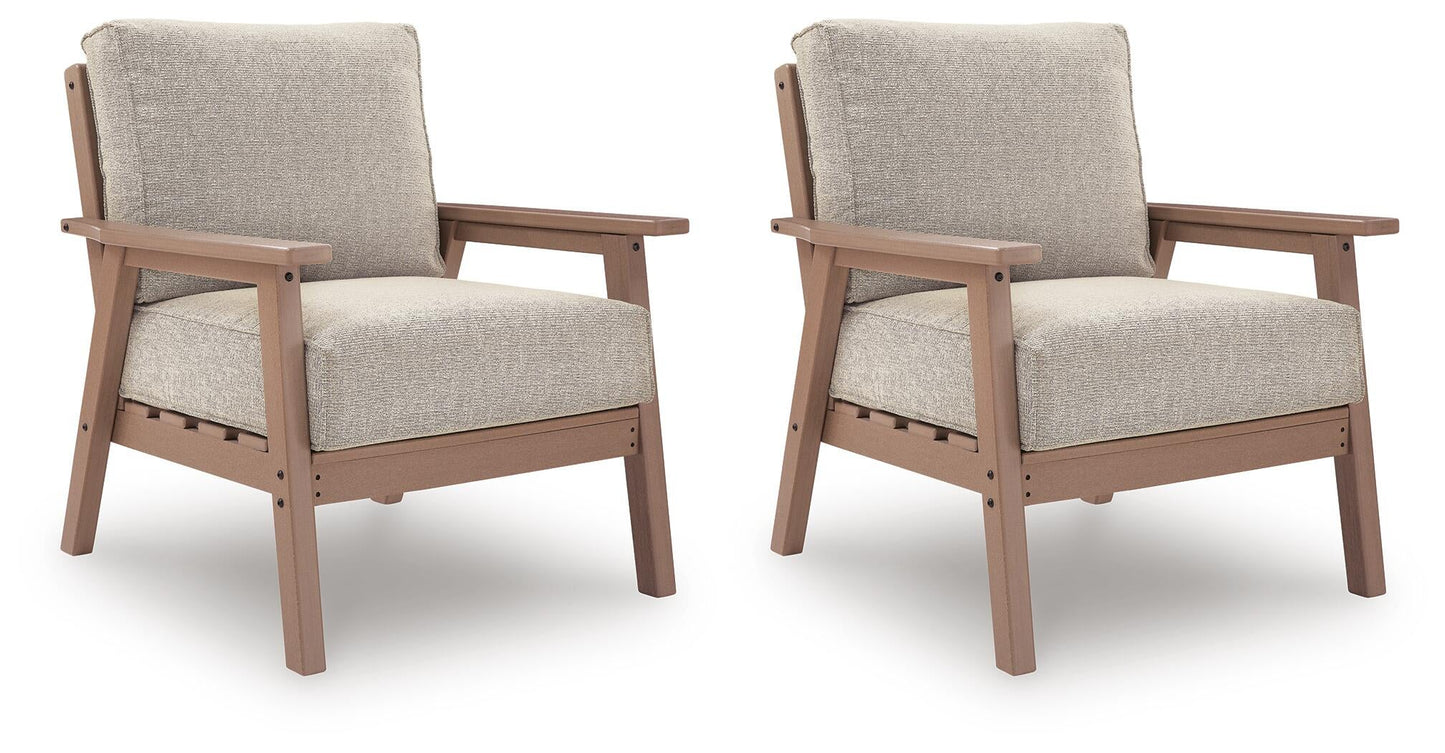 Grover Beach Lounge Chair w/Cushion (2/CN)