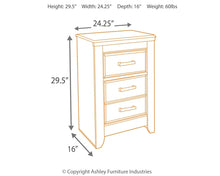 Load image into Gallery viewer, Juararo Two Drawer Night Stand
