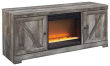 Load image into Gallery viewer, Wynnlow 63&quot; TV Stand with Electric Fireplace
