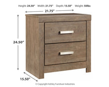 Load image into Gallery viewer, Culverbach Two Drawer Night Stand
