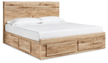 Load image into Gallery viewer, Hyanna Queen Panel Storage Bed with 1 Under Bed Storage Drawer

