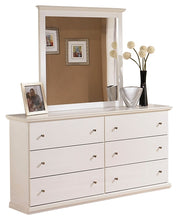 Load image into Gallery viewer, Bostwick Shoals Queen/Full Panel Headboard with Mirrored Dresser and 2 Nightstands
