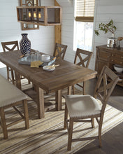 Load image into Gallery viewer, Moriville Counter Height Dining Table and 4 Barstools with Storage
