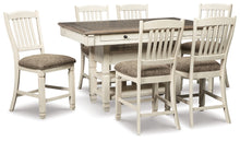Load image into Gallery viewer, Bolanburg Counter Height Dining Table and 6 Barstools
