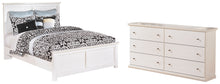 Load image into Gallery viewer, Bostwick Shoals King Panel Bed with Mirrored Dresser, Chest and 2 Nightstands
