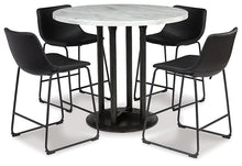 Load image into Gallery viewer, Centiar Counter Height Dining Table and 4 Barstools
