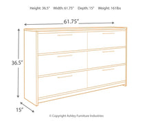 Load image into Gallery viewer, Baystorm Twin Panel Bed with Dresser
