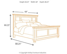 Load image into Gallery viewer, Porter Queen Panel Bed with Dresser
