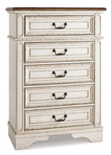 Load image into Gallery viewer, Realyn Full Panel Bed with Mirrored Dresser, Chest and Nightstand
