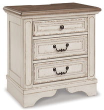 Load image into Gallery viewer, Realyn King Sleigh Bed with Mirrored Dresser, Chest and 2 Nightstands
