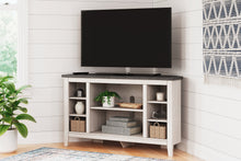 Load image into Gallery viewer, Dorrinson Corner TV Stand/Fireplace OPT

