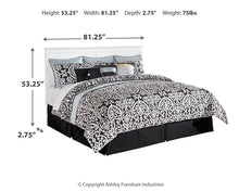 Load image into Gallery viewer, Bostwick Shoals King/California King Panel Headboard with Dresser
