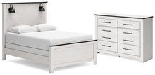 Load image into Gallery viewer, Schoenberg Queen Panel Bed with Dresser
