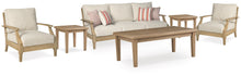 Load image into Gallery viewer, Clare View Outdoor Sofa and  2 Lounge Chairs with Coffee Table and 2 End Tables
