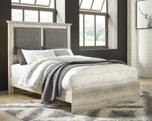 Load image into Gallery viewer, Cambeck King Upholstered Panel Bed with Mirrored Dresser, Chest and Nightstand
