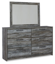 Load image into Gallery viewer, Baystorm King Panel Bed with Mirrored Dresser

