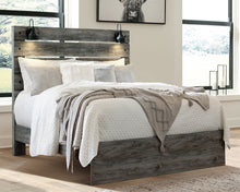 Load image into Gallery viewer, Baystorm Queen Panel Bed with Mirrored Dresser and 2 Nightstands
