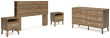 Load image into Gallery viewer, Aprilyn Queen Bookcase Headboard with Dresser and 2 Nightstands
