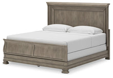 Load image into Gallery viewer, Lexorne King Sleigh Bed with Mirrored Dresser and Chest
