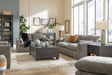 Load image into Gallery viewer, Dramatic Sofa, Loveseat, Chair and Ottoman
