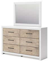 Load image into Gallery viewer, Charbitt Full Panel Bed with Mirrored Dresser
